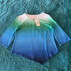 NWT Allison Daley Ombré Top
